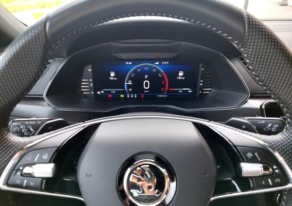 Skoda Superb cena 135000 przebieg: 147000, rok produkcji 2022 z Orneta małe 704
